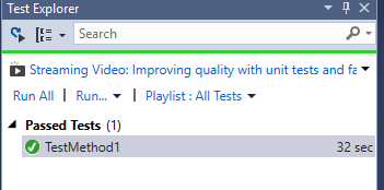 Test Execution results