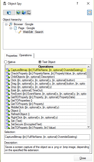 ObjectSpy_Operations